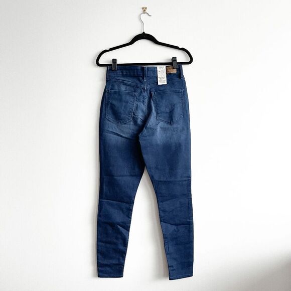 NWT Signature Levis Womens Denim Shaping High Rise Super Skinny Jeans Blue 6 - Picture 3 of 12
